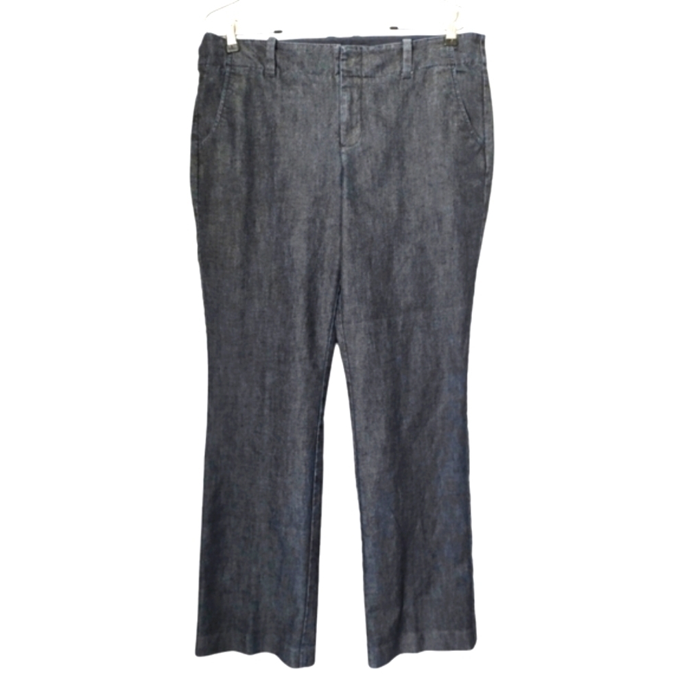 Gap Straight Leg Dark Wash Denim Trouser Pants